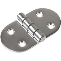 Sea-Dog Stainless Steel Short Round Side Door Hinge - 201700-1