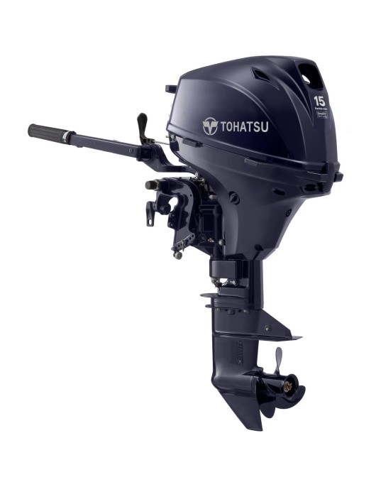 Tohatsu 15 HP Tiller Outboard Motor MFS15 2024
