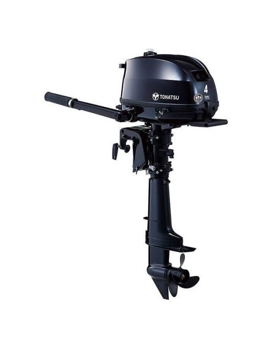 Tohatsu 4 HP Tiller Outboard Motor MFS4 2022