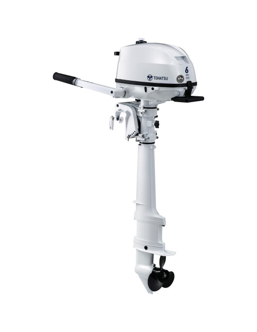 Tohatsu 6 HP Tiller Outboard Motor MFS6DW Sail Pro 2024
