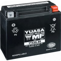 Yuasa Battery - 18 Amps Wet (YTX20L-BS)