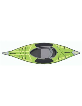 Advanced Elements Advanced Frame Ultra-Lite Kayak Lime/Gray Advanced Elements Advanced Frame Ultra-Lite Kayak Lime/Gray