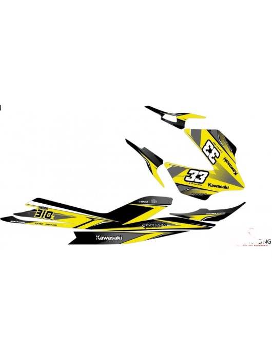 RACE Graphic Kit for Ultra 300/310 Yellow