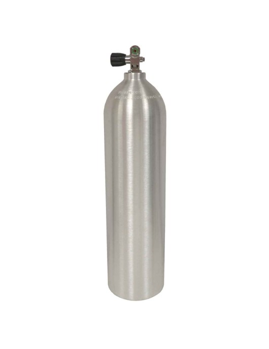 Cyl-Tec Aluminum 80 Scuba Tank Brushed