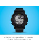 Garmin Descent G1 Solar, Rugged Dive Computer with Solar Charging Capabilities, Multiple Dive Modes, Activity Tracking, Black