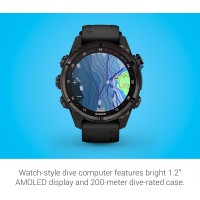 Garmin Descent Mk3i, Dive Computer and Multisport GPS Smartwatch, Air Integration, Black (51 mm)