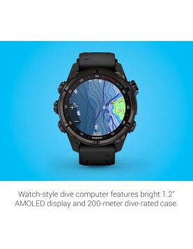 Garmin Descent Mk3i, Dive Computer and Multisport GPS Smartwatch, Air Integration, Black (43 mm) Garmin Descent Mk3i, Dive Computer and Multisport GPS Smartwatch, Air Integration, Black (43 mm)