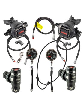 HOG Premium Sidemount Regulator Package HOG Premium Sidemount Regulator Package