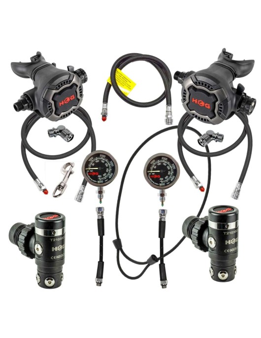 HOG Premium Sidemount Regulator Package