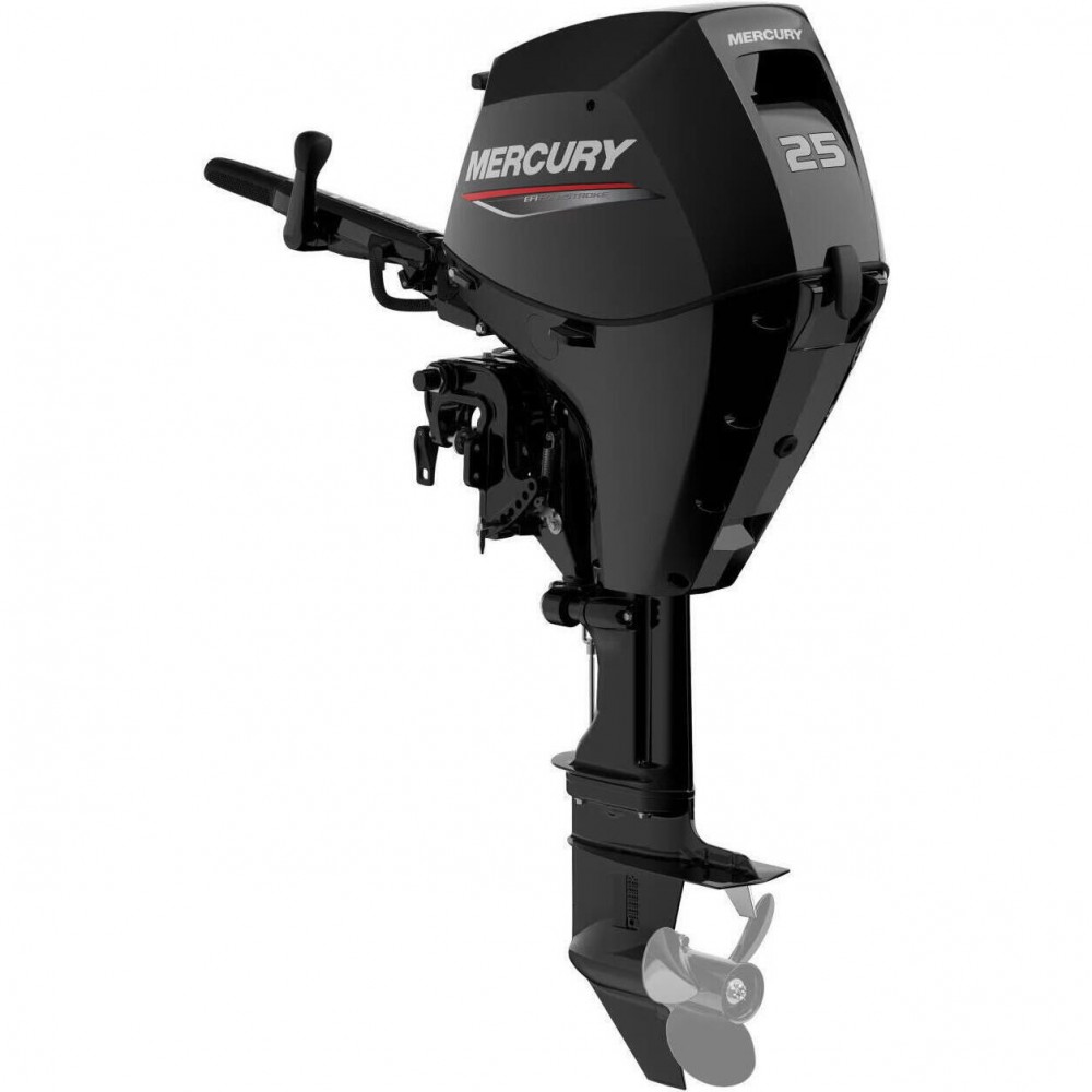 Mercury 25 HP Tiller Outboard Motor - 2025