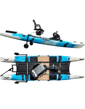 Blue Sky Boatworks 360 Angler Fishing Sit On Top Pedal Kayak Blue Sky Boatworks 360 Angler Fishing Sit On Top Pedal Kayak