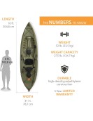 Lifetime Tamarack 120 Angler Kayak