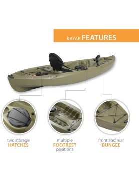 Lifetime Tamarack 120 Angler Kayak Lifetime Tamarack 120 Angler Kayak