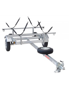 Malone XtraLight J-Rack 2-Kayak Trailer Package