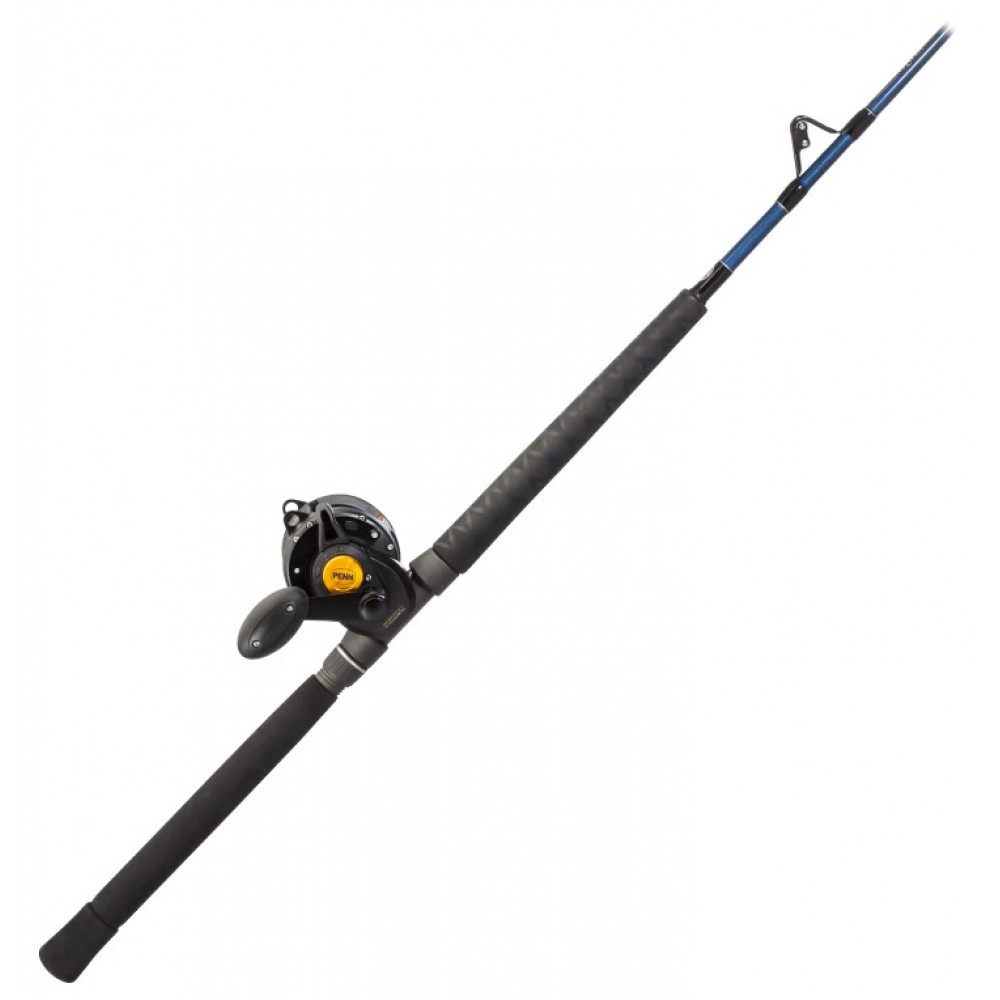 PENN Squall Two-speed Lever Drag/Offshore Angler Ocean Master OMSU Stand-Up Rod and Reel Combo