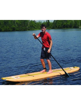 Rave Sports Bamboo Soft Top Stand-Up Paddle Board Rave Sports Bamboo Soft Top Stand-Up Paddle Board