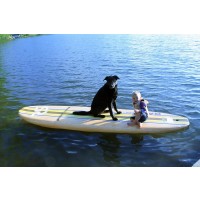 Rave Sports Bamboo Soft Top Stand-Up Paddle Board