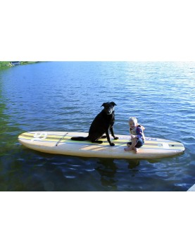 Rave Sports Bamboo Soft Top Stand-Up Paddle Board Rave Sports Bamboo Soft Top Stand-Up Paddle Board