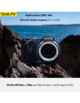 SeaLife Micro 3.0 Camera 64GB 16MP 4K Camera