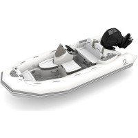 Zodiac Yachtline 400 Fiberglass RIB 13' 1" Boat with Yamaha 50 HP Motor F50 2024