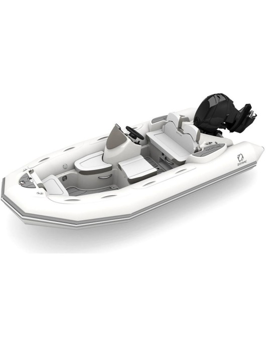 Zodiac Yachtline 400 Fiberglass RIB 13' 1" Boat with Yamaha 50 HP Motor F50 2024